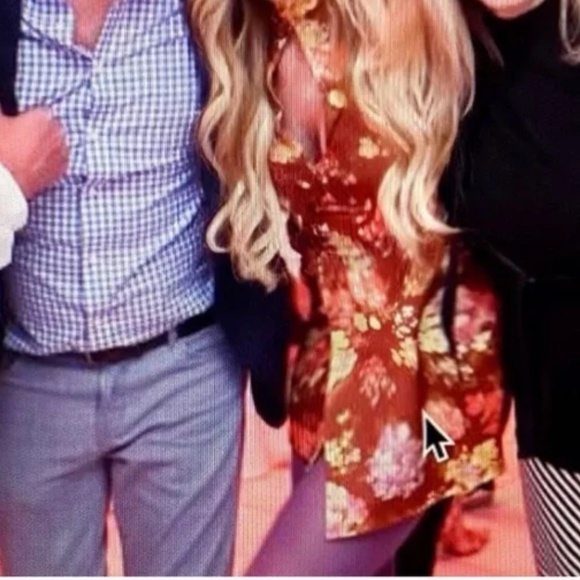 ASOS Fall Floral Key hole Mini Dress NWOT - Picture 6 of 6